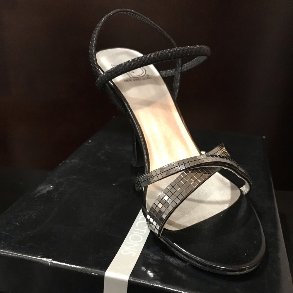 New Directions Strappy Heels - Worn Once